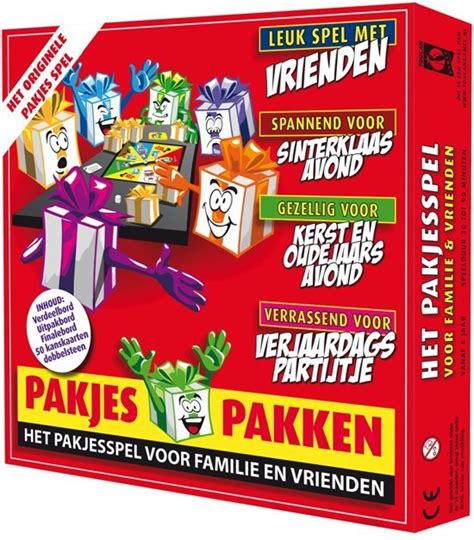 Sinterklaas spelletjes voor pakjesavond